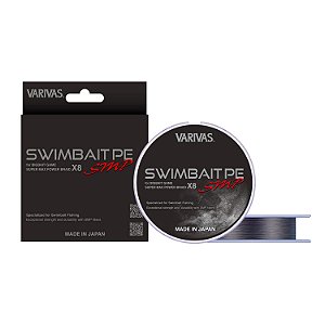 Linha Multifilamento Varivas Swimbait SMP PE X8 100m