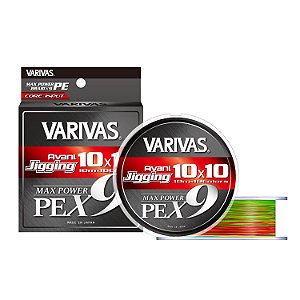 Linha Multifilamento Varivas Avani Jigging 10x10 Max Power PE X9 600m
