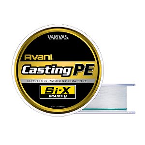 Linha Multifilamento Varivas Avani Casting PE Si-X X8 300m