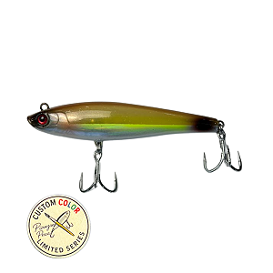 Isca Artificial Custom Nelson Nakamura Curisco 110 com Garateia Trocada