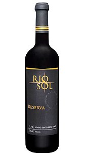 Rio Sol Reserva Assemblagem - Cabernet Sauvignon, Syrah, Alicante Bouschet 750ml - Vinho Brasileiro