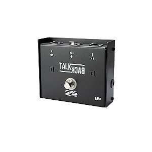 PEDAL TALK BACK FOOTSWITC LED TRAVA TBLC PRETO SANTO ANGELO