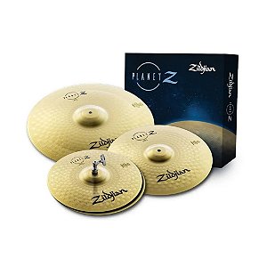KIT PRATOS BATERIA ZILDJIAN PLANET Z ZP4PK 14 + 16 + 20