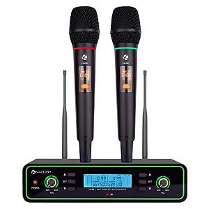 MICROFONE KADOSH SEM FIO K 422M RECARREGAVEL