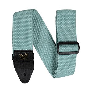 CORREIA POLYPRO VERDE COM PONTA DE COURO P05375 ERNIE BALL