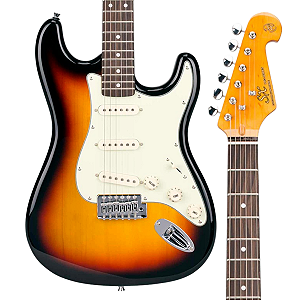 GUITARRA STRATO C/ BAG VINTAGE PLUS SUNBURST SST 62 TS SX
