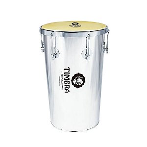 TANTAN RETO 12 POL X 50 CM ALUMINIO C/ARO CROMADO PELE ANIMAL TIMBRA