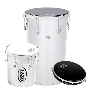 KIT SAMBA PAGODE REBOLO REPIQUE PANDEIRO PROFISSIONAL IZZO
