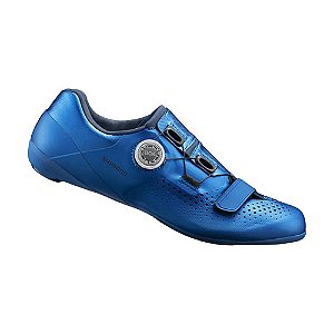 SAPATILHA DE CICLISMO SHIMANO ROAD SH-RC500 TAM 42 AZUL