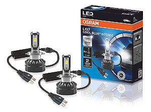Par De Lâmpada Led H7 12v Osram Cool Blue Cross Px26d