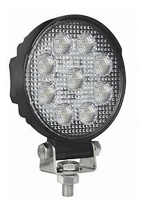 Farol de milha Hella Valuefit 5RD Led 1.0 Curto alcance redondo