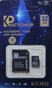 Cartão Memória KT-M32 Ultra 32gb 100mb/s Classe 10 Microsd