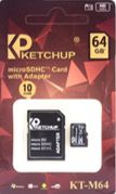 Cartão Memória KT-M64 Ultra 64gb 100mb/s Classe 10 Microsd