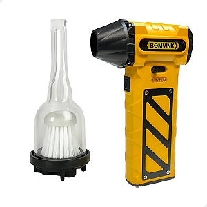 Mini Aspirador Soprador 2 Em 1 Turbo De Ar Eletrico Sem Fio