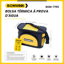 BOLSA TERMICA E A PROV DAGUA, COM ALCA - BOM-7705