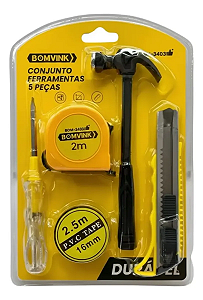 JOGO DE FERRAMENTAS 5 PCS BOM-3403