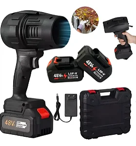 SOPRADOR DE AR TURBO PORTATIL 2 BATERIAS JMJN