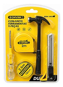 JOGO DE FERRAMENTAS 5 PCS BOM-3403