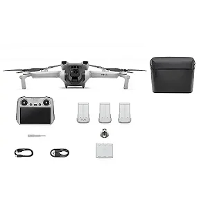 Drone DJI Mini 3 Com 3 Bateria BR (Com tela) (usado)- FD014CS
