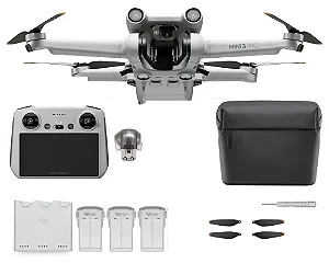 DJI Mini 3 Pro Com 3 bateria BR (sem tela) (usado)- FD018CS