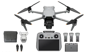 Drone DJI Air 3 Com 3 Bateria (com tela) (usado) - FD039CS