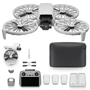 Drone DJI Flip Com 3 Bateria (com tela) (usado) - FD032CS