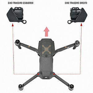 Eixo Traseiro - Mavic Pro - FD10211CSP