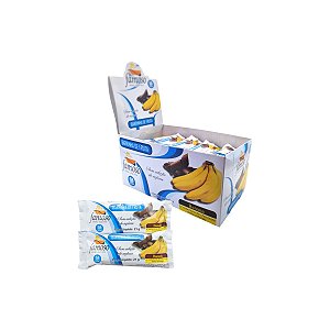 Barra de Fruta Banana e Choco meio Amargo Diet Famoso 21g display c/25 unids