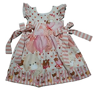 VESTIDO INFANTIL FESTA DOS DOCES - CAPILÉ