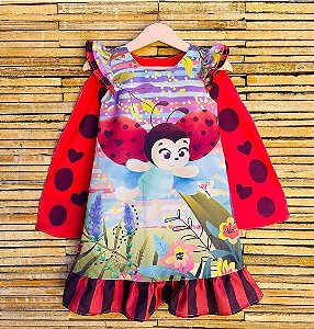 VESTIDO INFANTIL MENINA JOANINHA - CAPILÉ