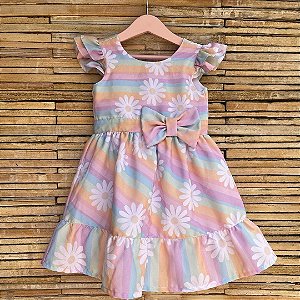 VESTIDO INFANTIL MARGARIDAS - CAPILÉ