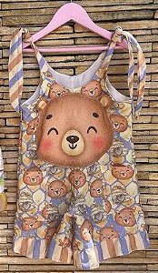 MACAQUINHO INFANTIL URSO - CAPILÉ