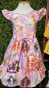 VESTIDO MUNDO DAS SEREIAS - CAPILÉ