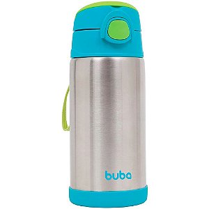 Copo Térmico Parede Dupla Com Canudo Buba - 11385