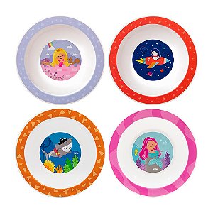 Pratinho Bowl Introdução Alimentar Bebê Infantil Buba
