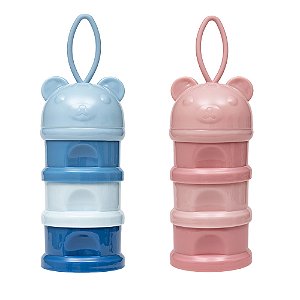 Porta Leite Empilhável Para Fórmula e Snack Buba