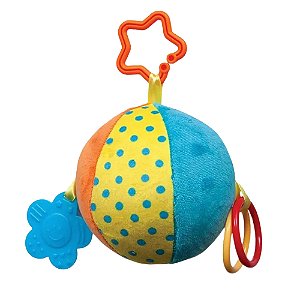 Bola Plush Com Mordedor Buba - 6681
