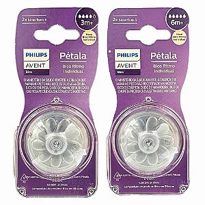 Bico Mamadeira Pétala 3.0 Ultraflexível Philips Avent