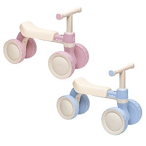 Bicicleta De Equilíbrio Com Som Sem Pedal Bebê Infantil Buba