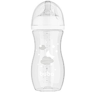 Mamadeira Easy Flow Nuvem Branca 330ml Buba