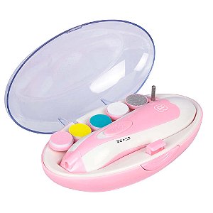 Lixa De Unha Elétrica Rosa Pimpolho