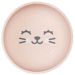 Bowl Em Silicone Com Ventosa Gumy Pêssego Buba