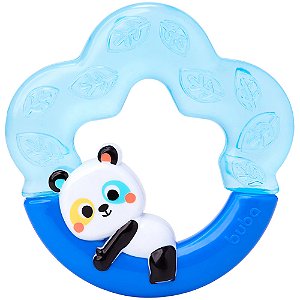 Mordedor Com Água Buba Zoo Panda Azul