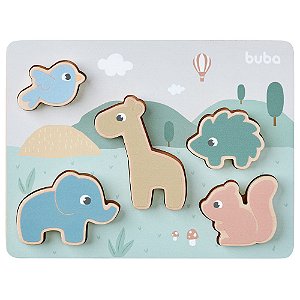 Tabuleiro De Encaixe Cloudy Brinquedo Infantil Interativo Buba