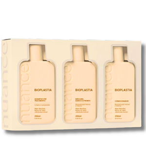 Kit Bioplastia Hair Care 250ml Nuance Reconstrução