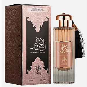 Eau de Parfum feminino Al Wataniah Durrat Al Aroos Perfume Árabe EDP 85ml | Original