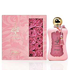 Eau de Parfum feminino Fátima Pink Extrait de Parfum Zimaya Perfume Árabe EDP 100 ml | Original