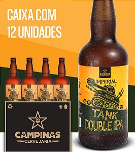 Caixa Fechada com 12 unid. da CAMPINAS Imperial TANK IPA - 500ml