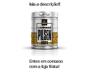 Pack de cerveja artesanal da CAMPINAS com 6 CAMPINAS Pilsen 355ml