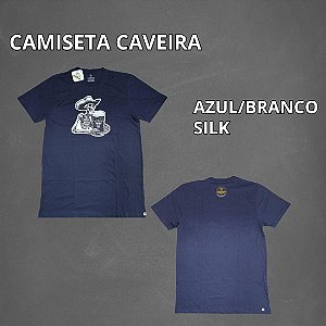 Camiseta Cervejaria CAMPINAS -  Azul Escuro Caveira